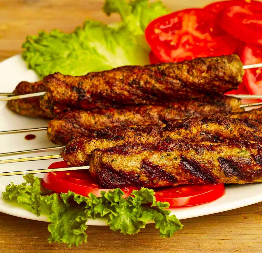 Seekh Kebab with Indian Spices