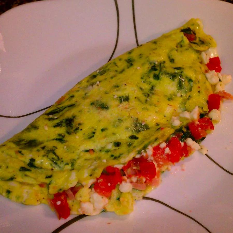 Greek-Inspired Omelet Delight