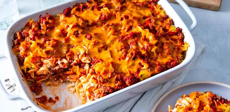 Grandma's Classic Hamburger Casserole