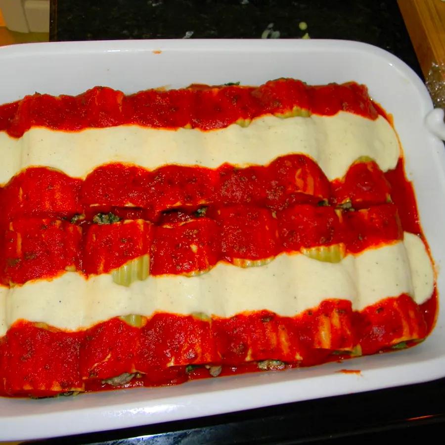 Baked Cannelloni with Italian Flavors