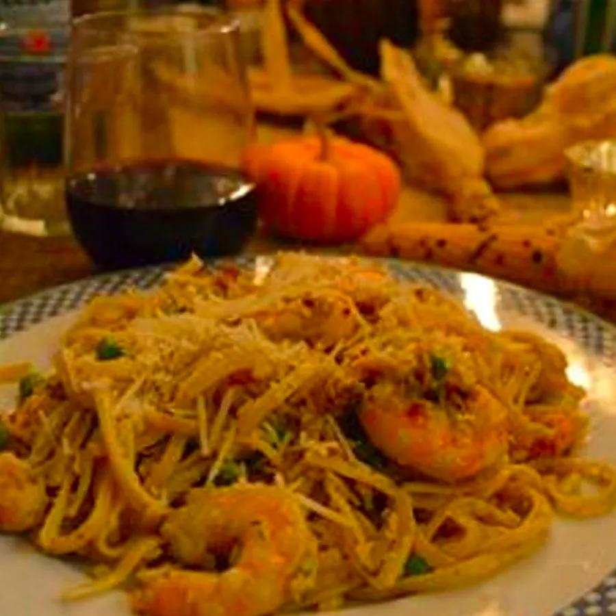 Scrumptious Shrimp and Langostino Lobster Linguine