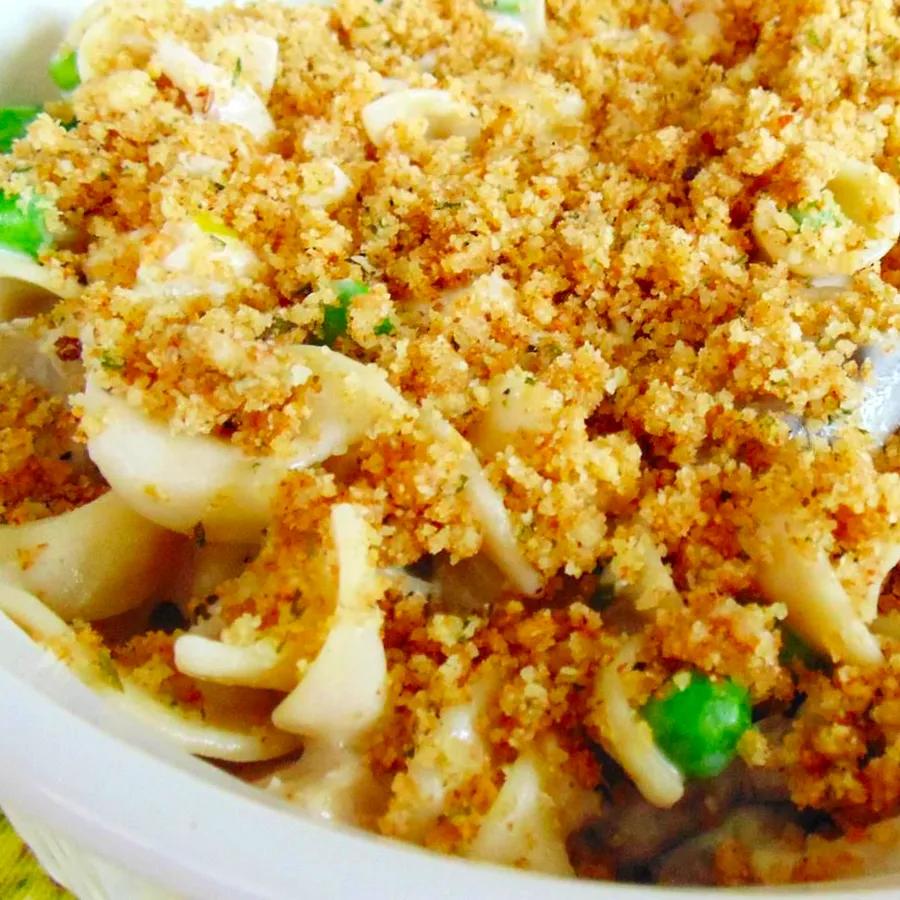 Baked Turkey Tetrazzini Casserole