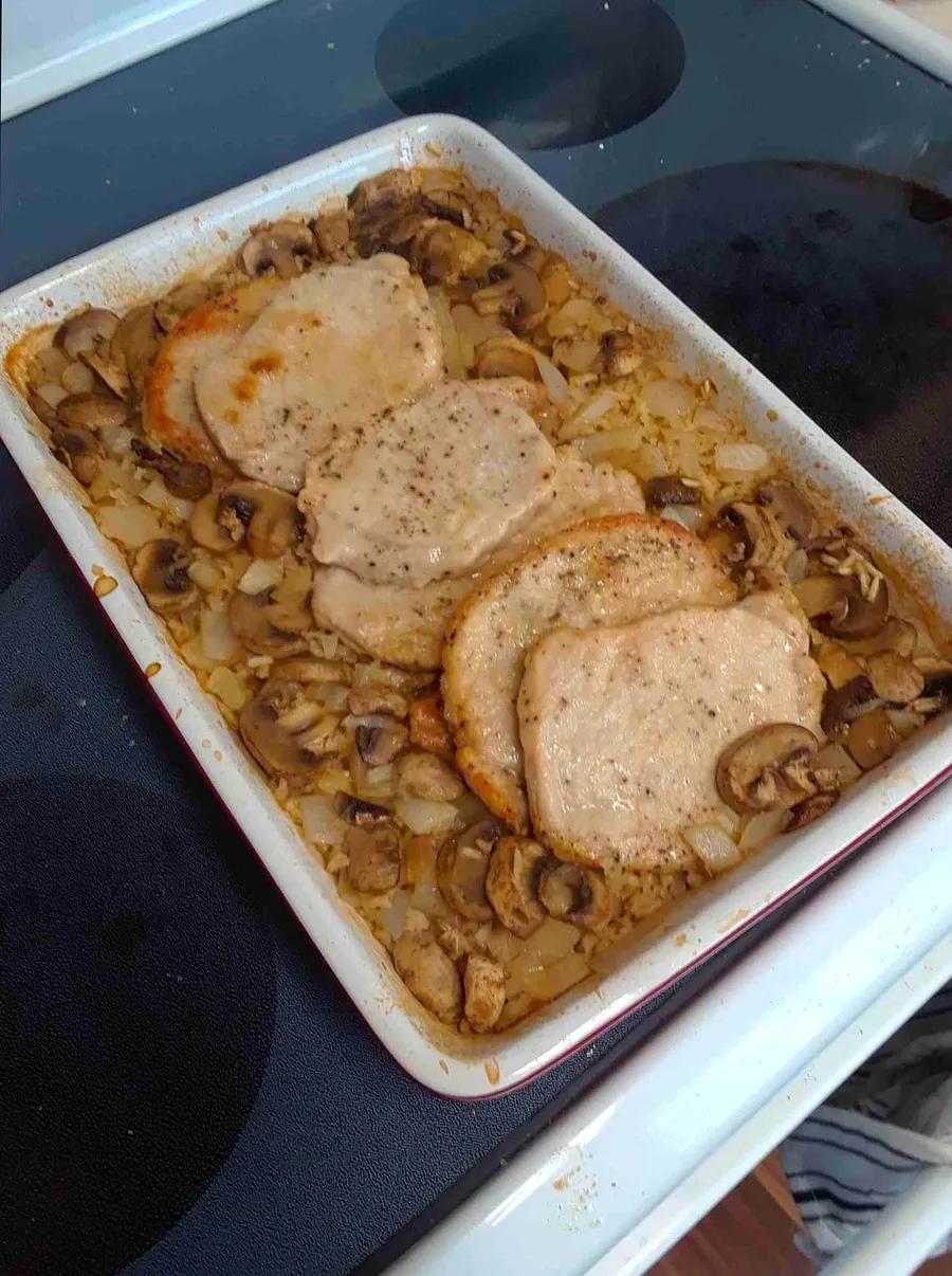 Beef Consommé Pork Chops