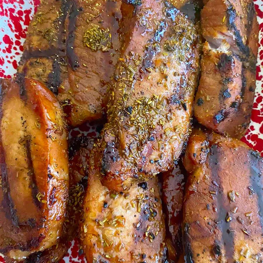 Rosemary-Infused Grilled Pork Chops