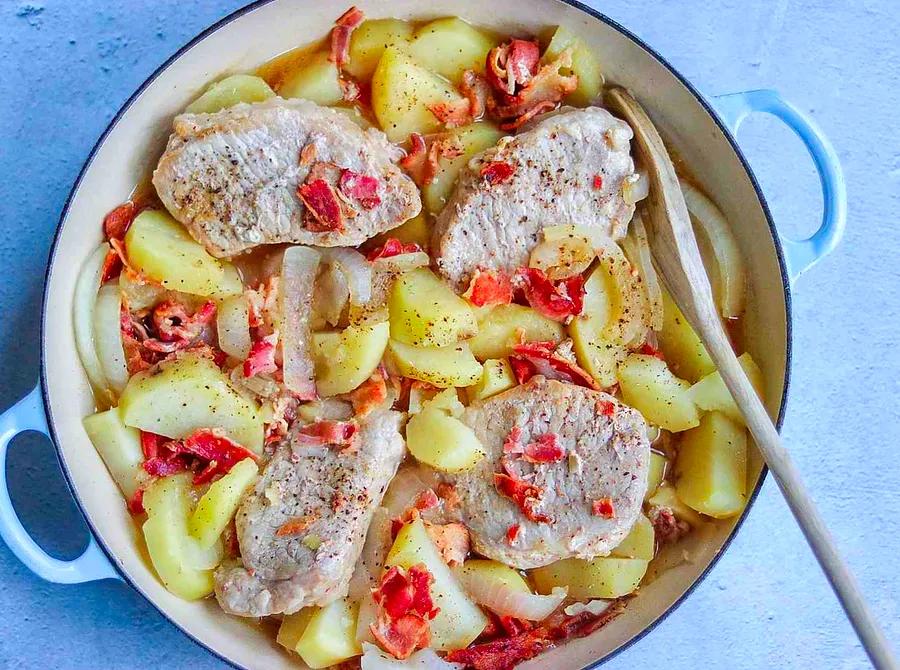 Grandma's Pork Chop Supper