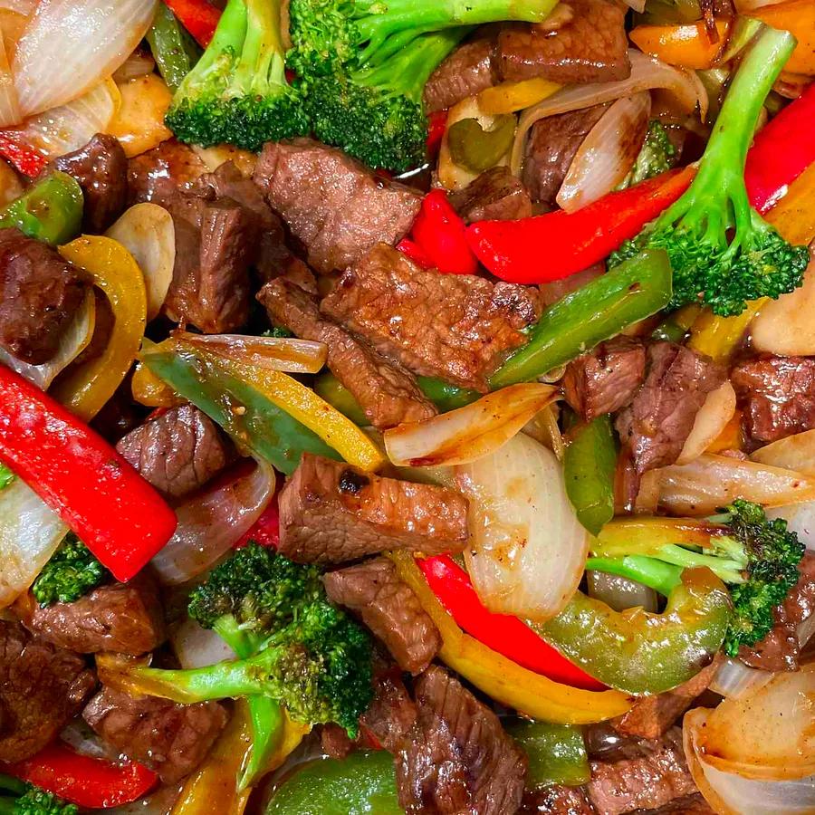 Maria's Savory Pepper Steak