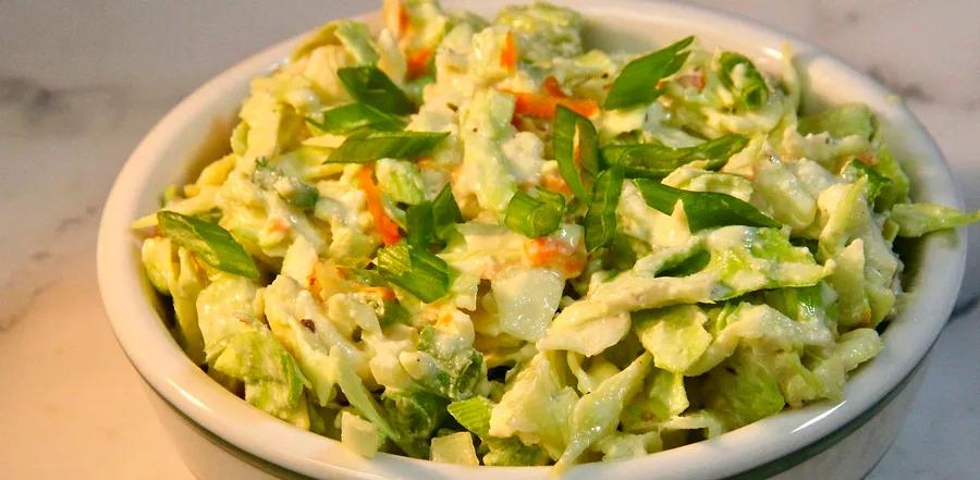 Creamy Blue Cheese Coleslaw