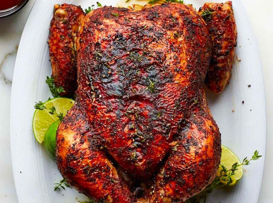 Tropical Spiced Roast Chicken