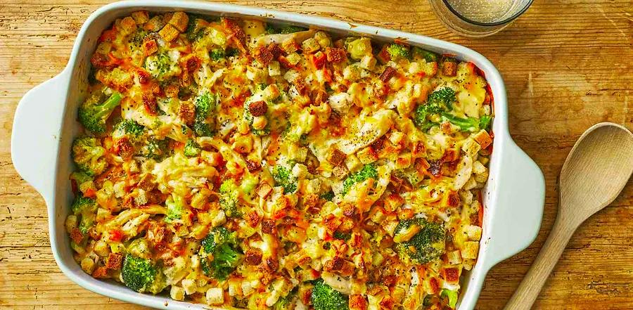 Cheesy Chicken and Broccoli Casserole