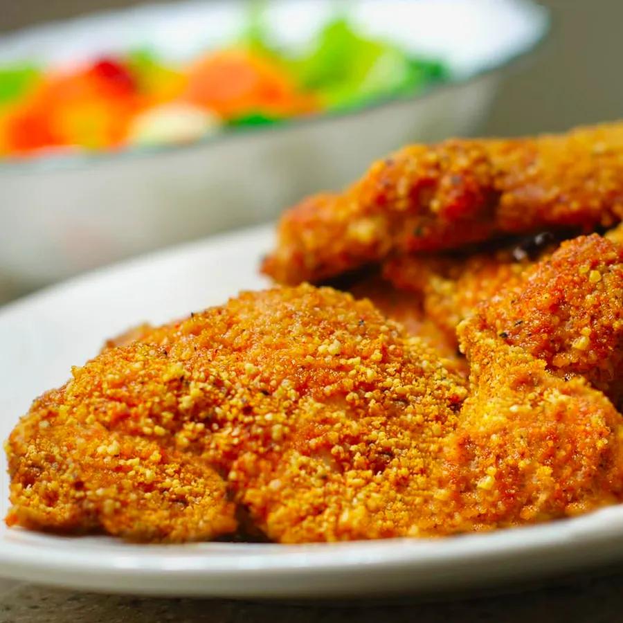 Almond-Crusted Gluten-Free Shake and Bake Chicken