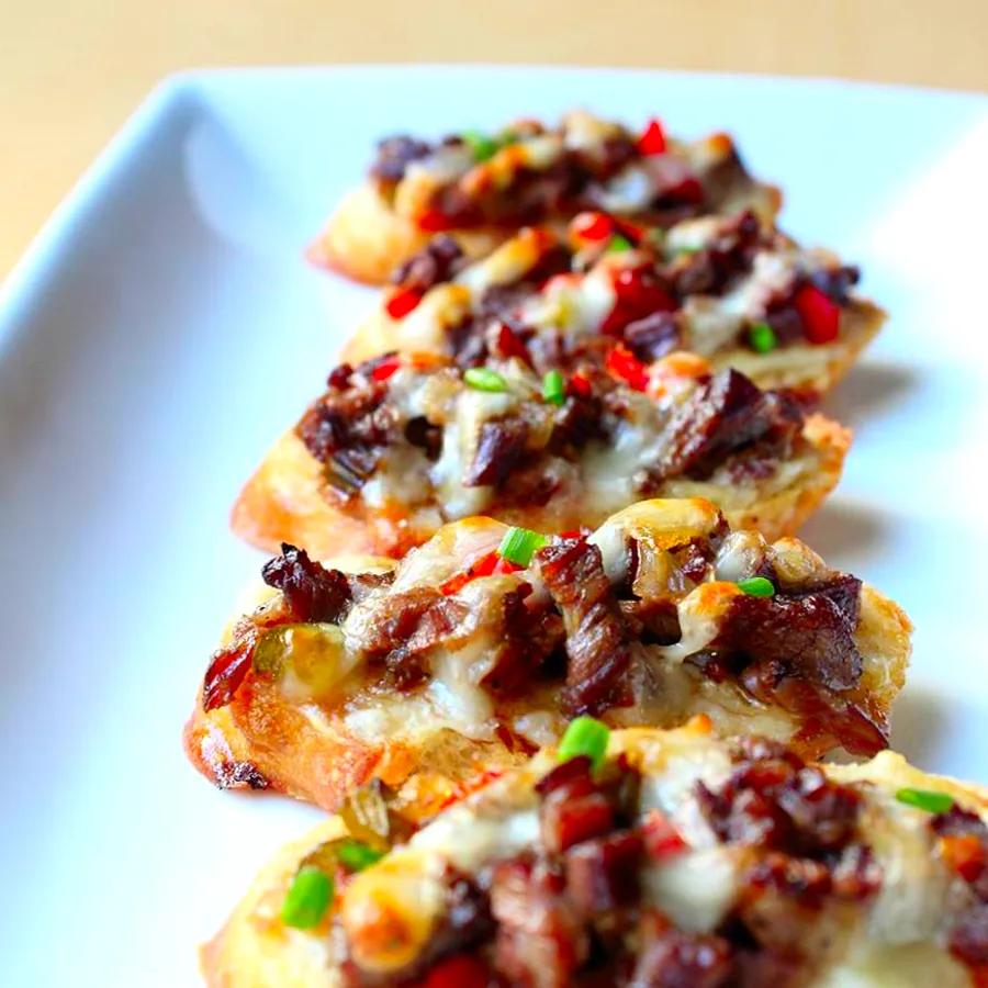 Mini Philly Cheesesteaks