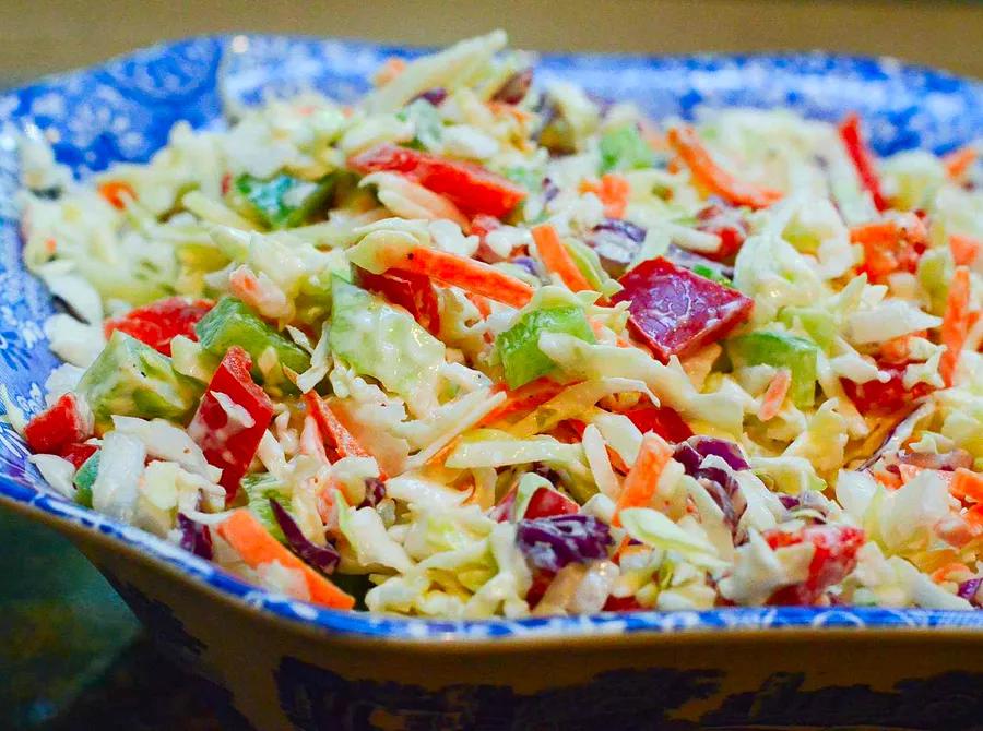 California-Style Coleslaw