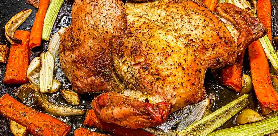 Roast Chicken with Vegetables