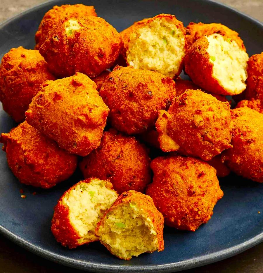 Golden Crispy Hush Puppies