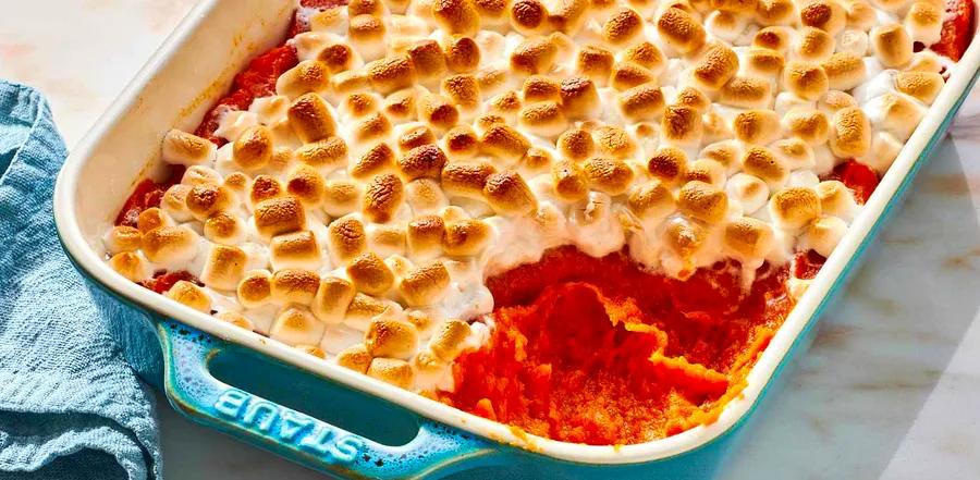 Marshmallow-Top Sweet Potato Casserole