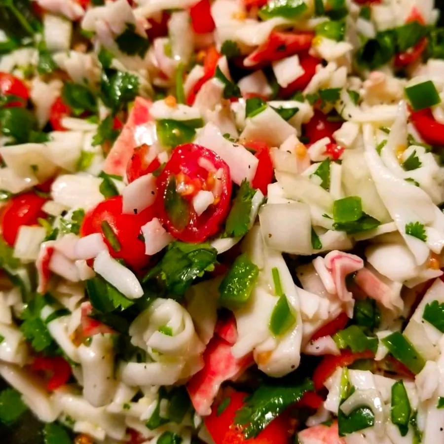 Imitation Crab Ceviche