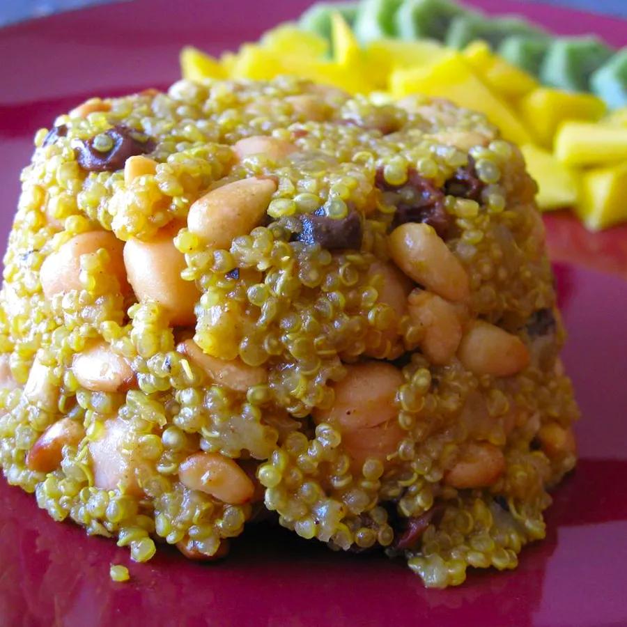 Quinoa with Spiced Medley