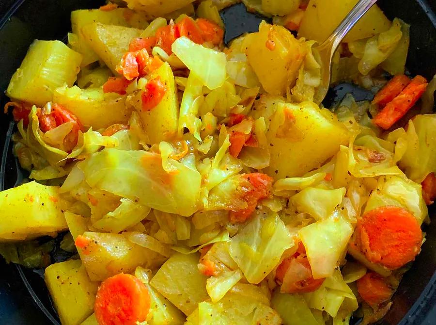 Ethiopian-style Cabbage Dish