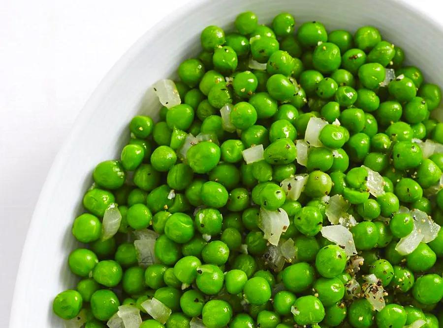 Sautéed Italian Peas