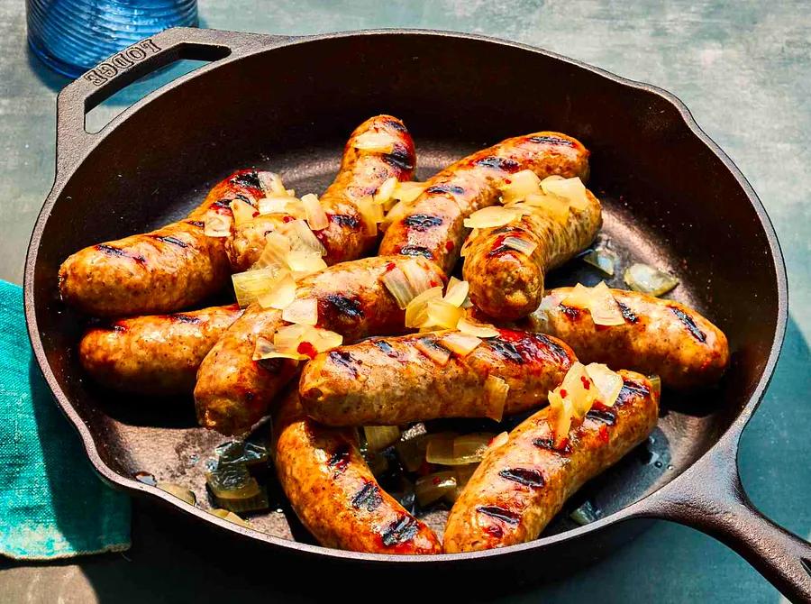 Grilled Beer Brats