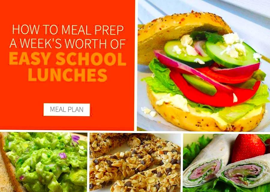 How to Prepare a Week's Worth of Effortless School Lunches