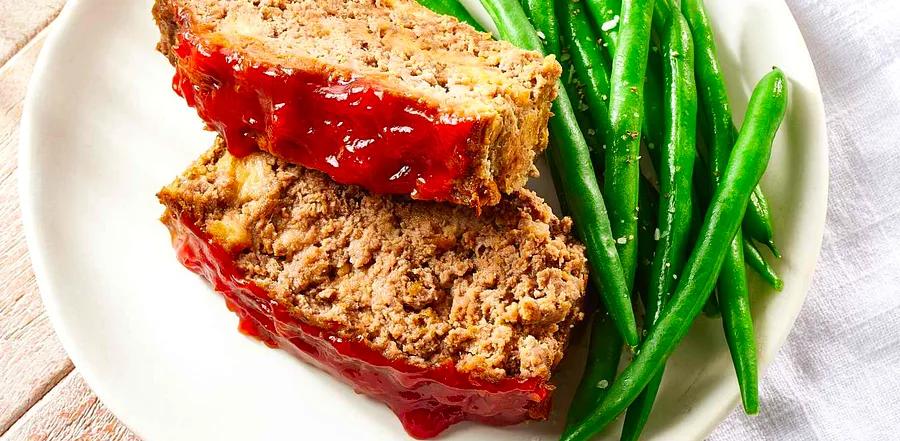 Sweet and Savory Glazed Meatloaf