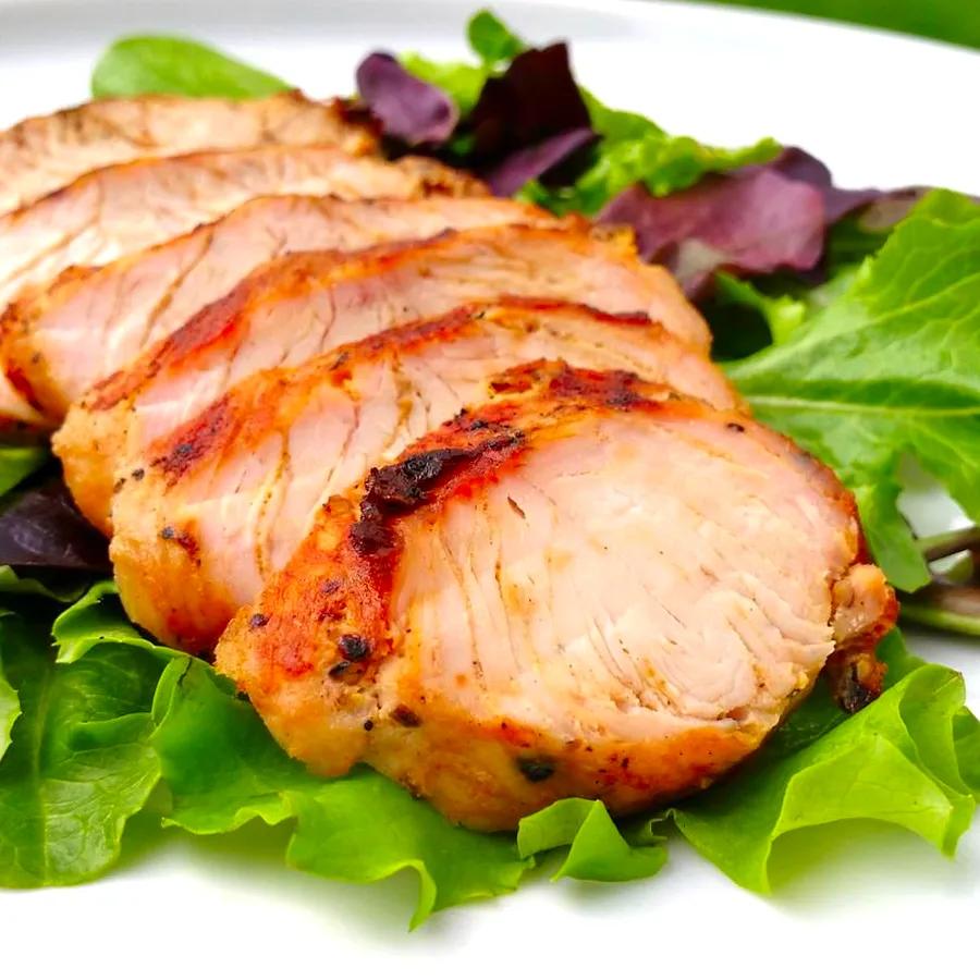 Grilled Marinated Turkey Breast