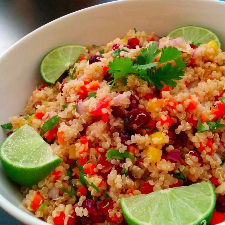 Quinoa Salad with Cranberries and Cilantro