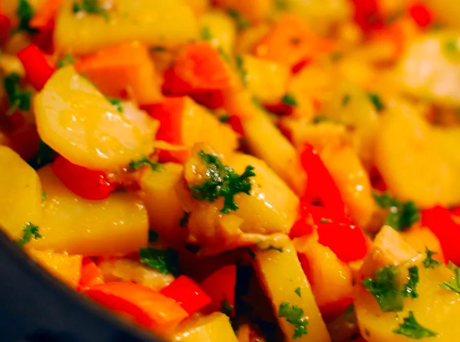 Winter Vegetable Hash Delight