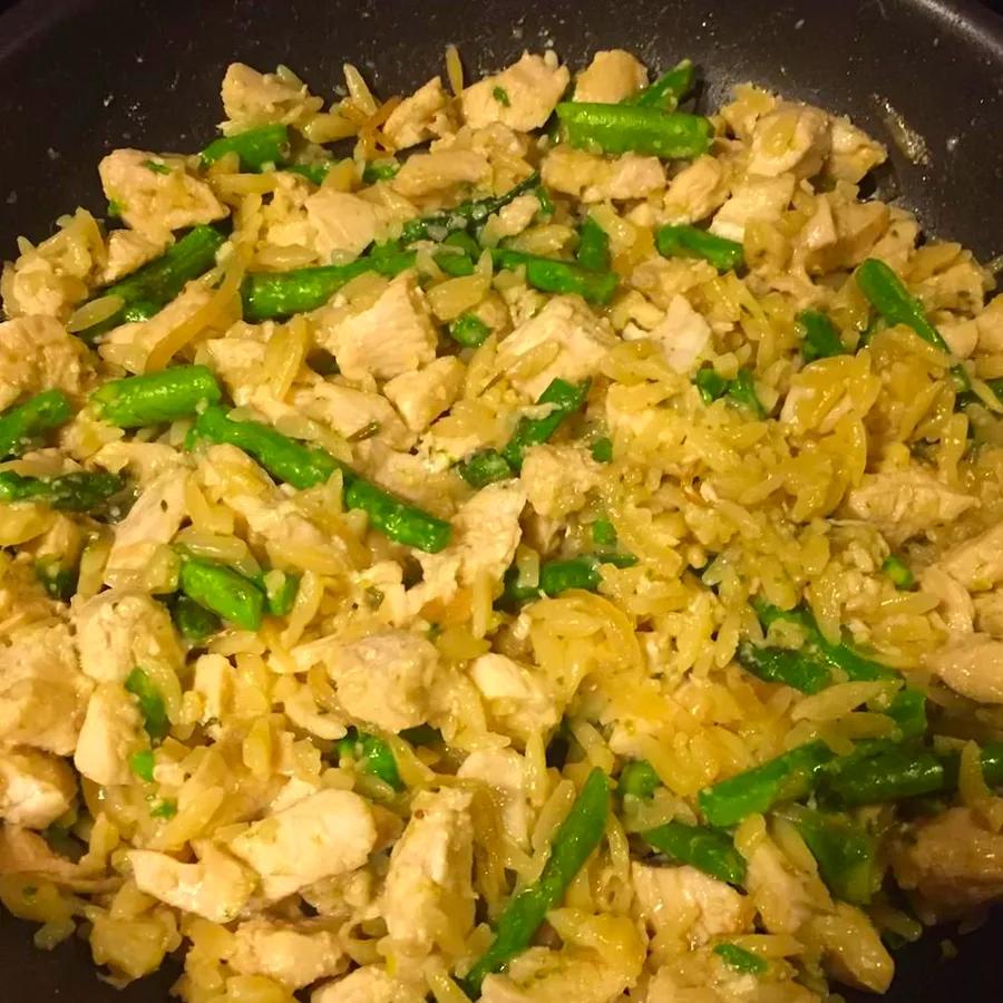 Chicken and Asparagus Risotto