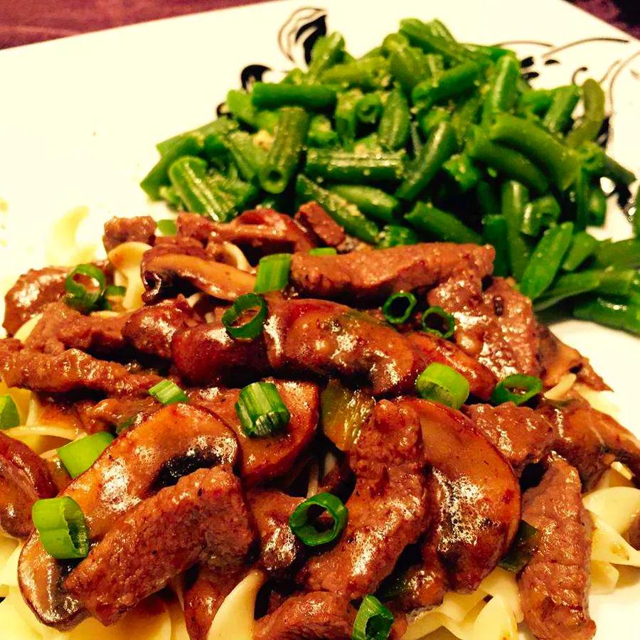 Healthier Beef Stroganoff III