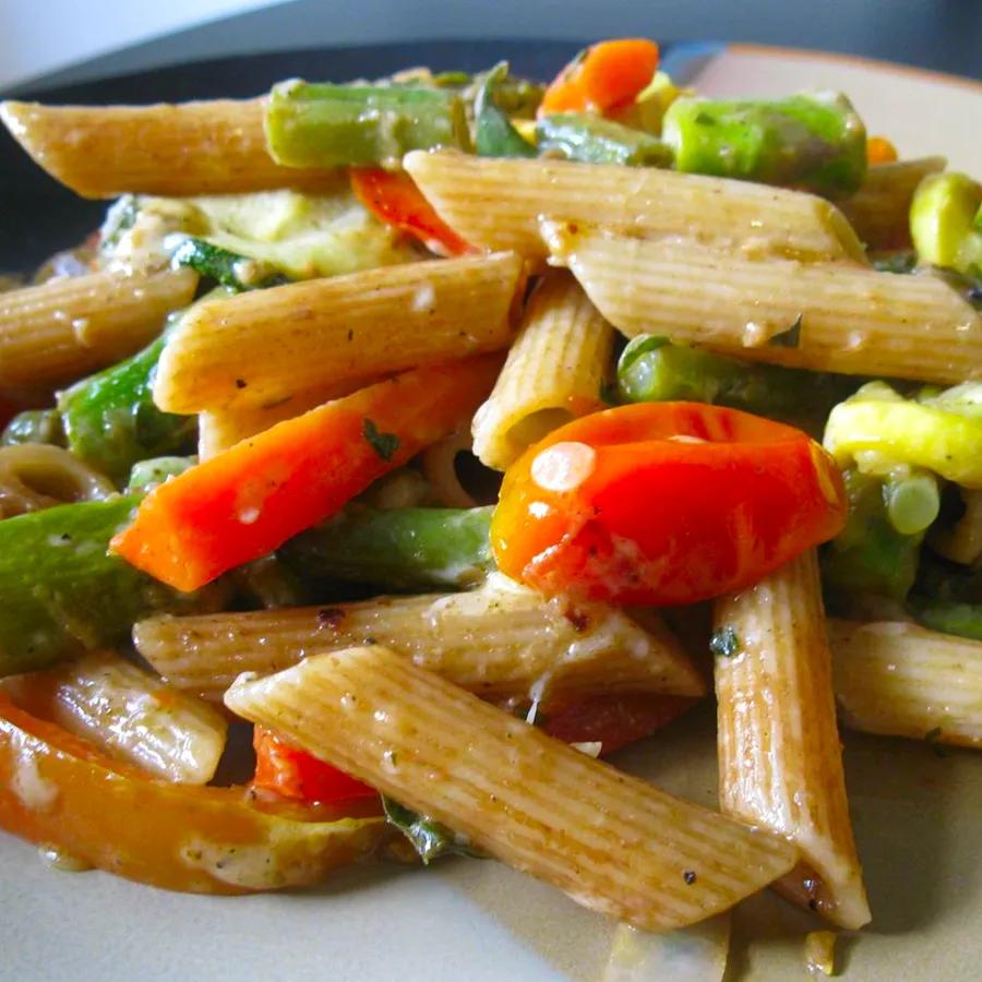 Light and Fresh Pasta Primavera (No Cream)