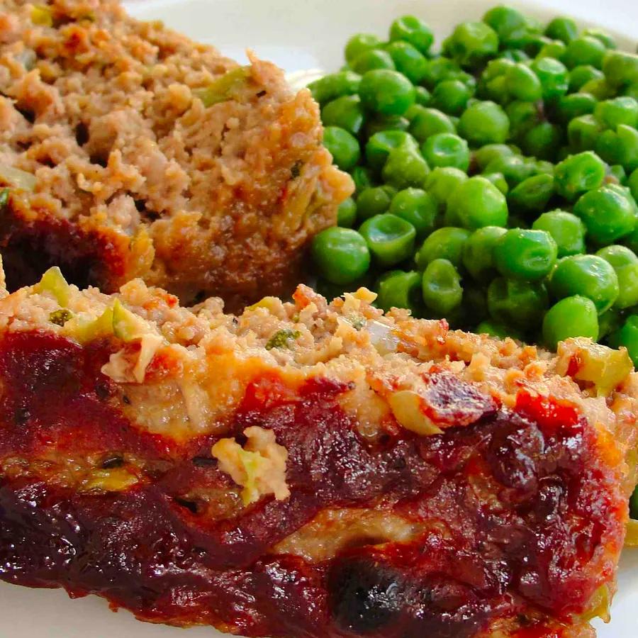 Zucchini Cheddar Ranch Meatloaf