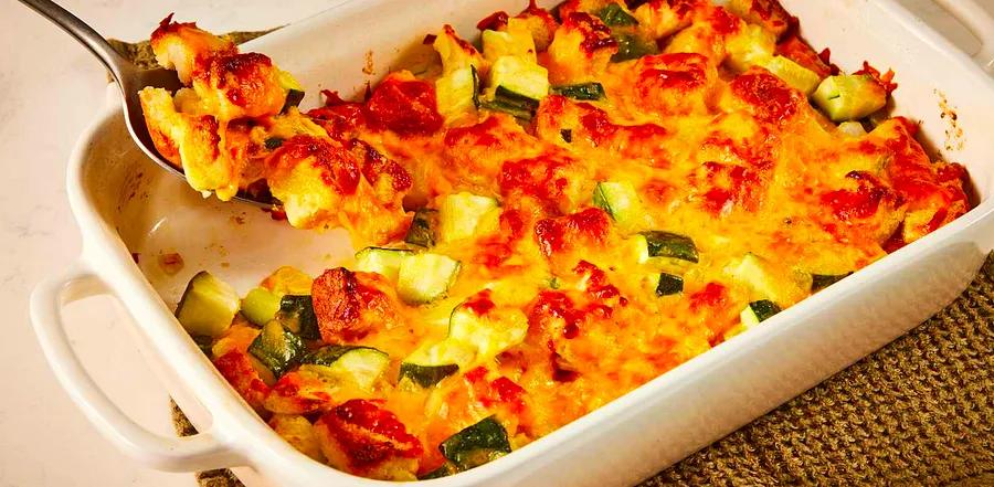 Cheesy Zucchini Bake