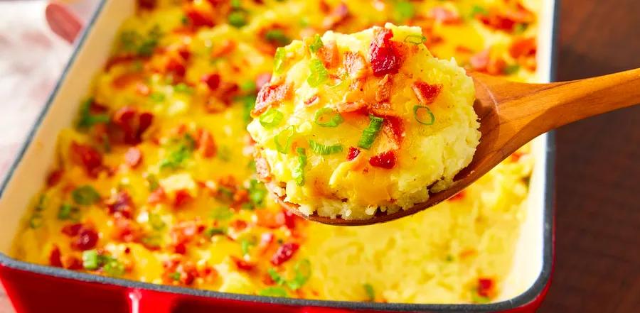 Delicious Loaded Baked Potato Casserole