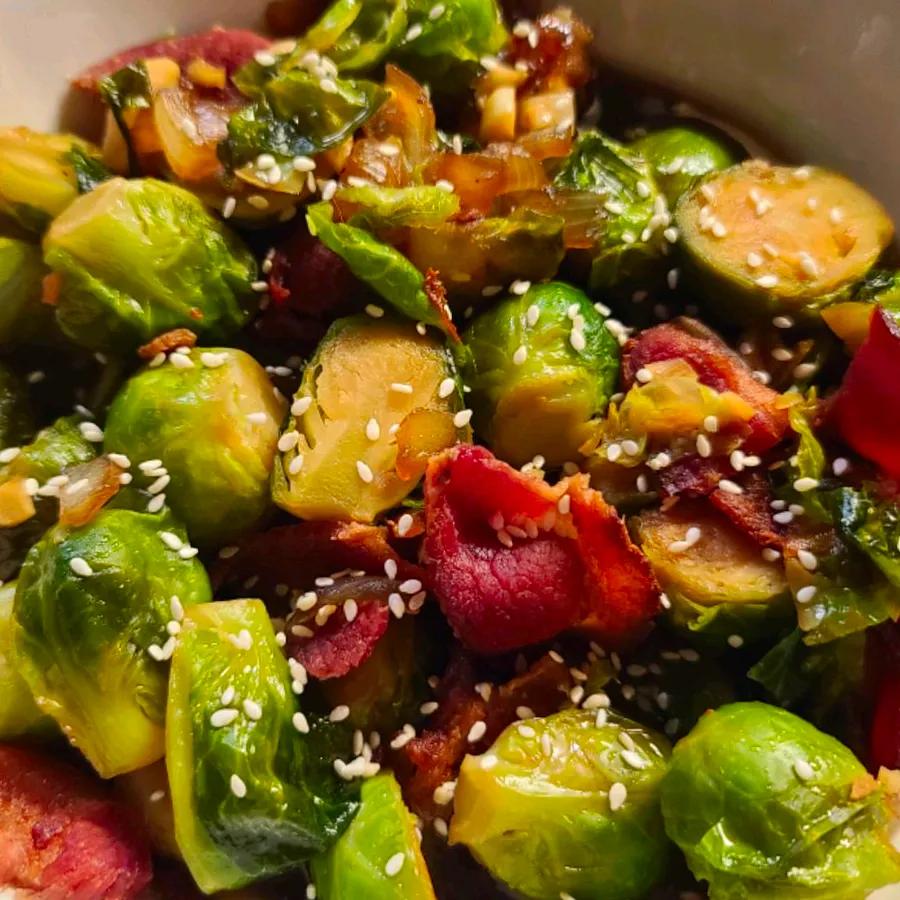 Sweet Honey-Glazed Brussels Sprouts