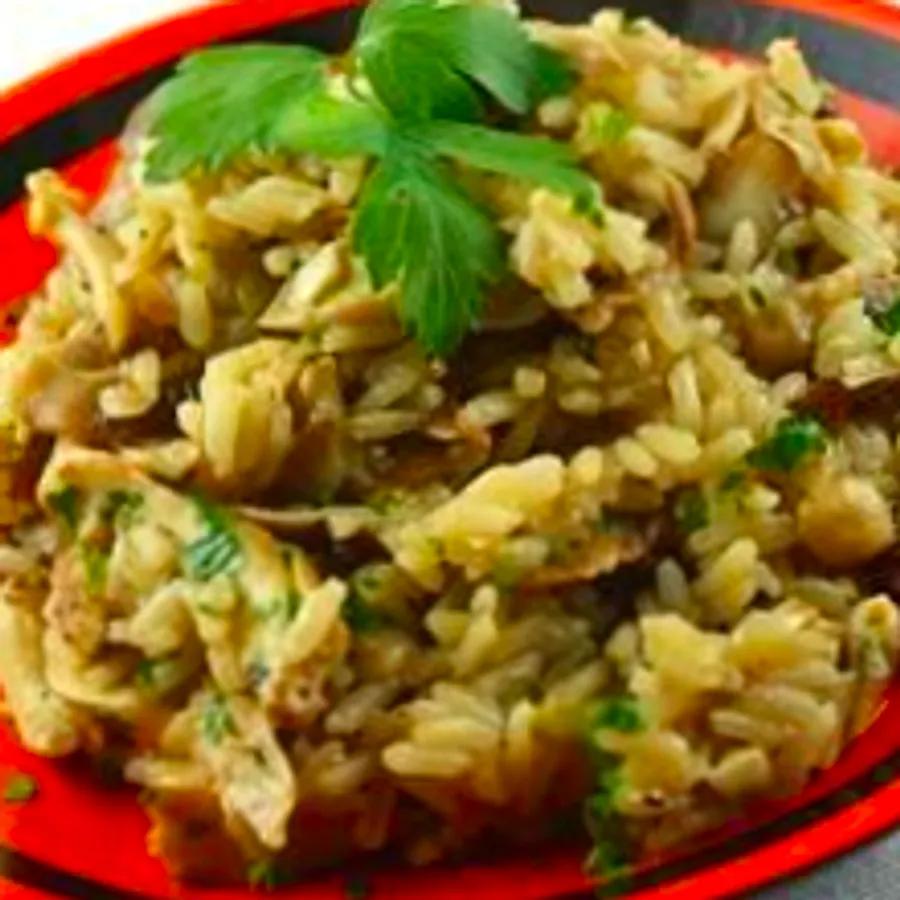 Savory Mushroom Rice Pilaf