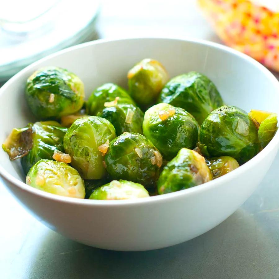 Instant Pot Crispy Roasted Brussels Sprouts