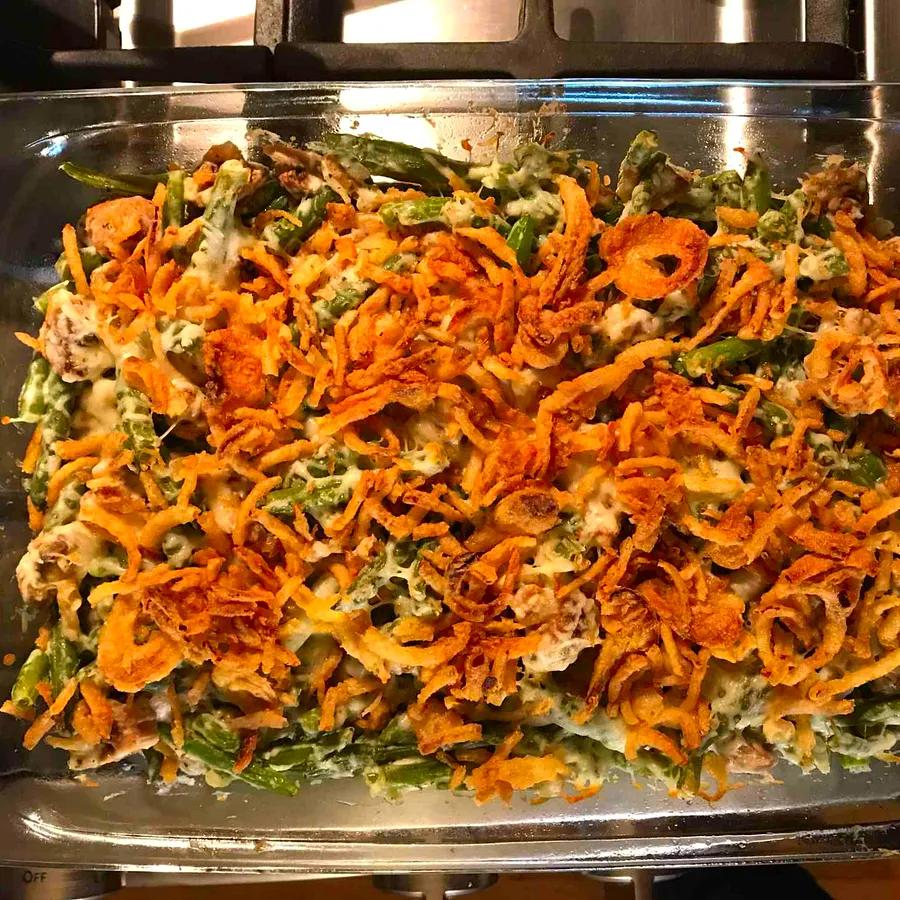 Delicious Homemade Green Bean Casserole from Scratch