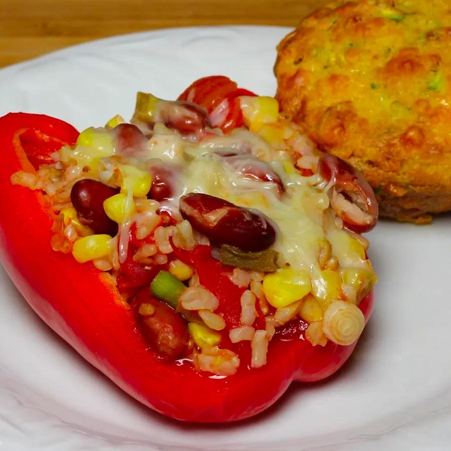 Simple and Quick Stuffed Peppers