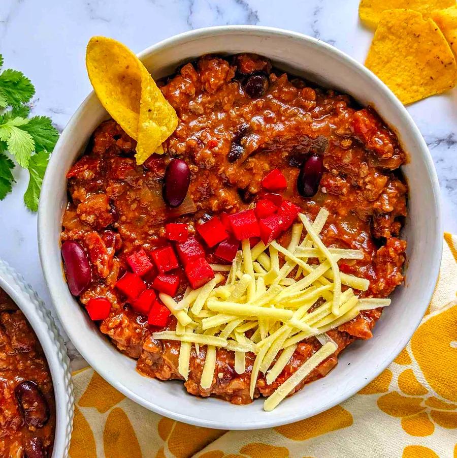 Quick and Simple Homemade Chili