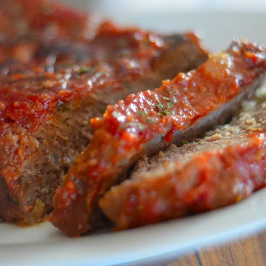 Healthier Brown Sugar Meatloaf Recipe