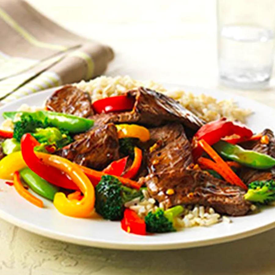 Beef and Vegetable Stir-Fry with an Asian Twist