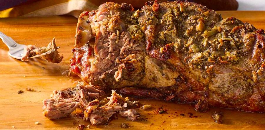 Daddy Eddie's Puerto Rican-Style Pernil (Roast Pork)