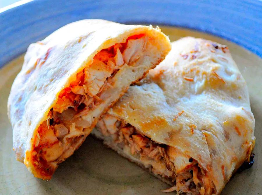 BBQ Chicken-Stuffed Calzones