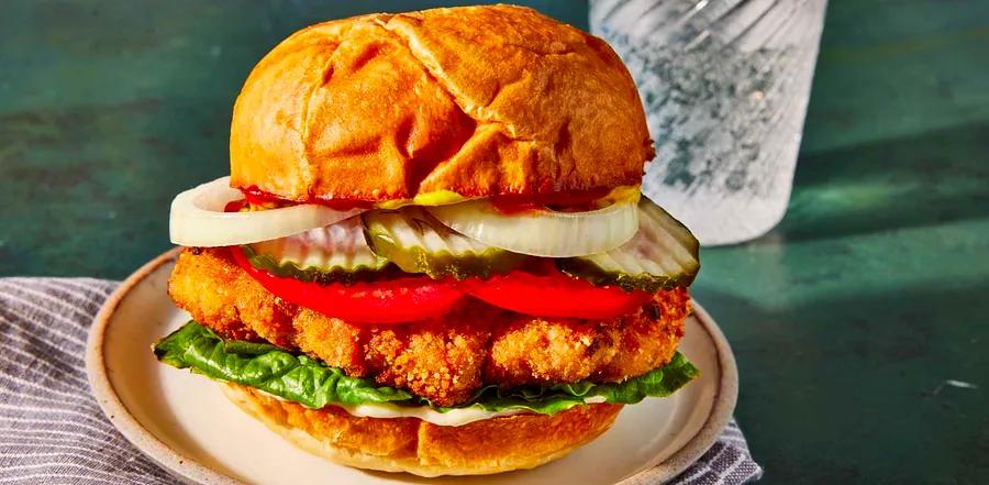 Classic Indiana Breaded Pork Tenderloin Sandwich