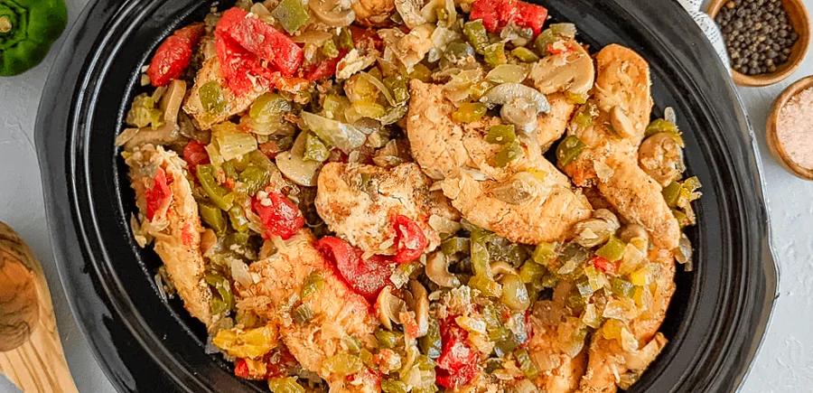 Creole-Style Slow Cooker Chicken