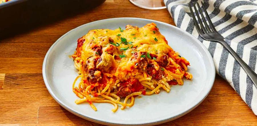 Million Dollar Spaghetti Casserole