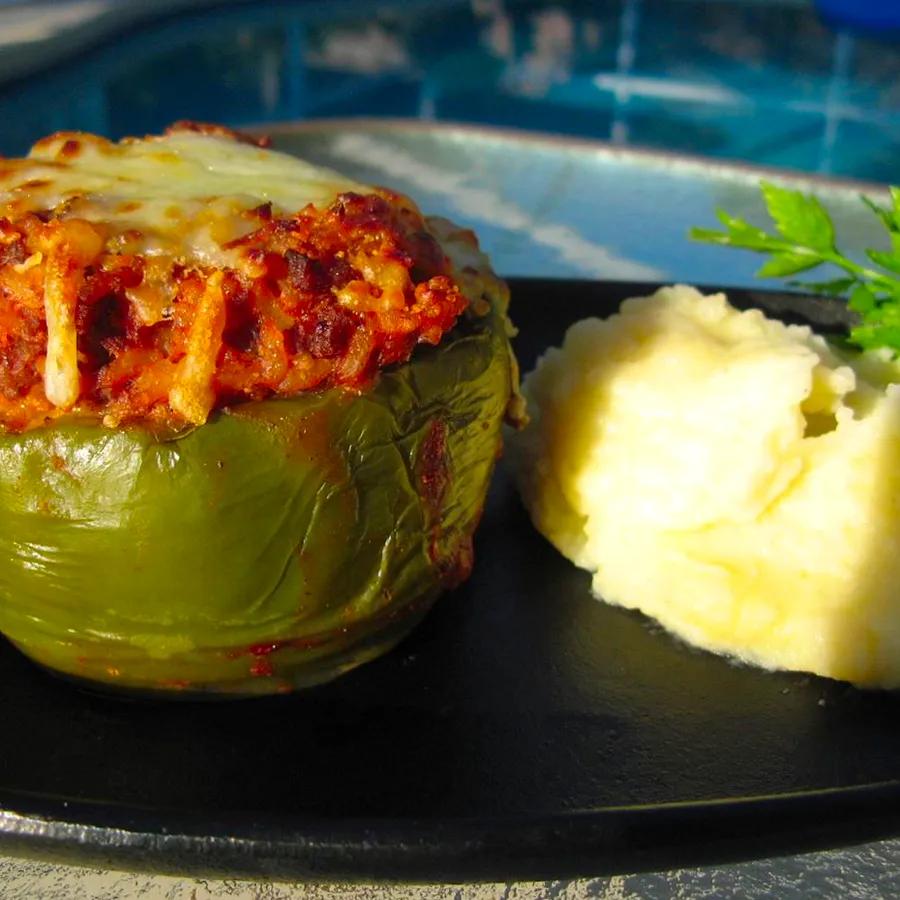 Kelsey's Best Stuffed Green Peppers