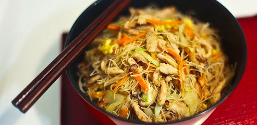 Taiwanese Stir-Fried Rice Noodles with Pork